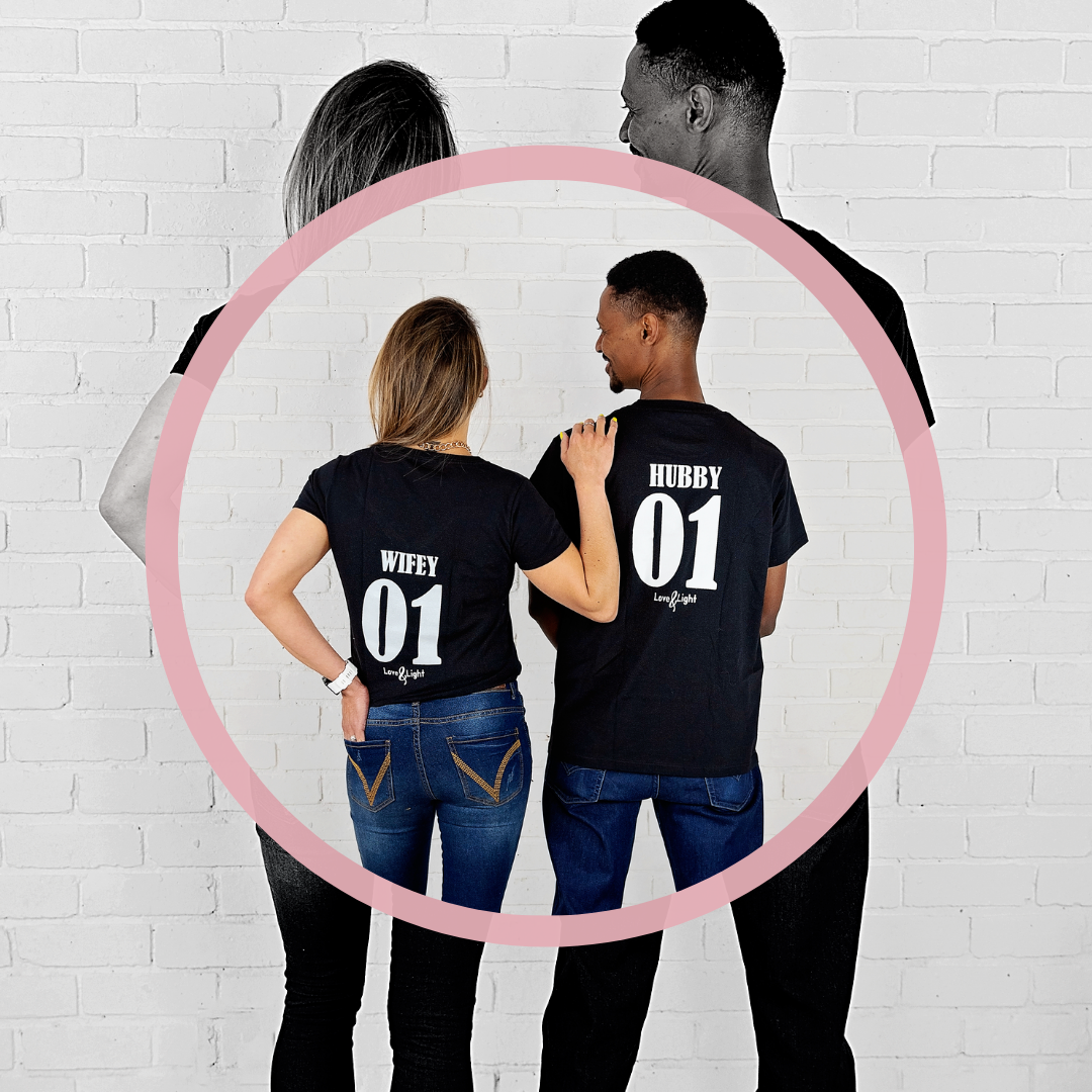 Hubby Wifey T Shirt Set EndGirlHate