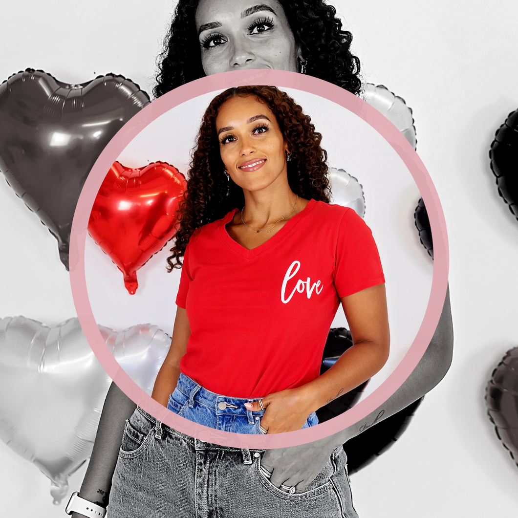 Love Tee (Red) - Valentine's Collection