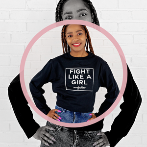 Fight like sales a girl hoodie