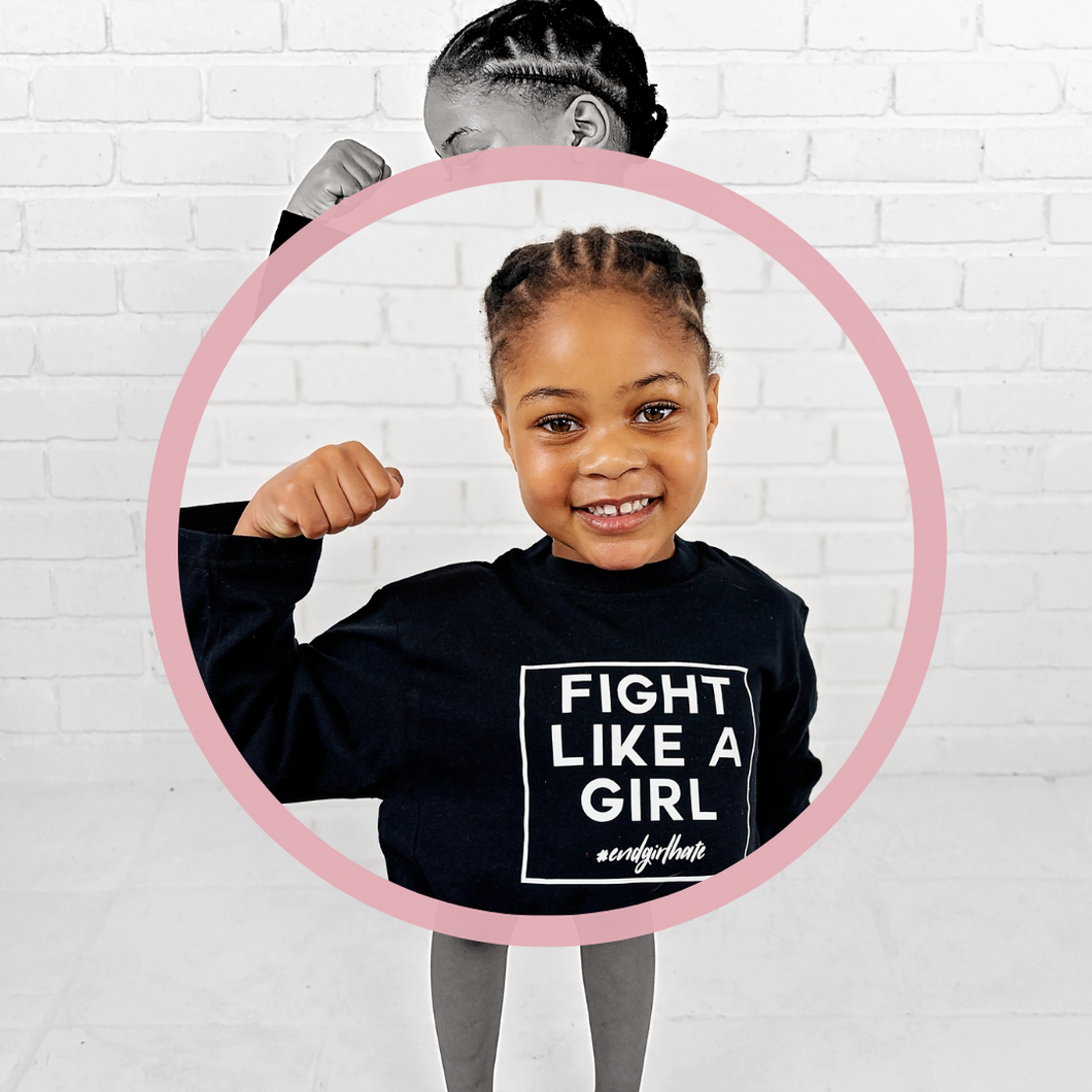 Fight Like a Girl - Kid's Tee