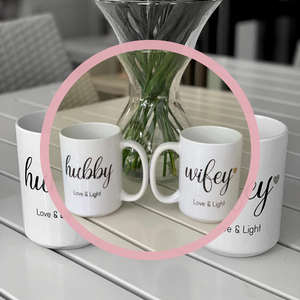Hubby Wifey Mug Set